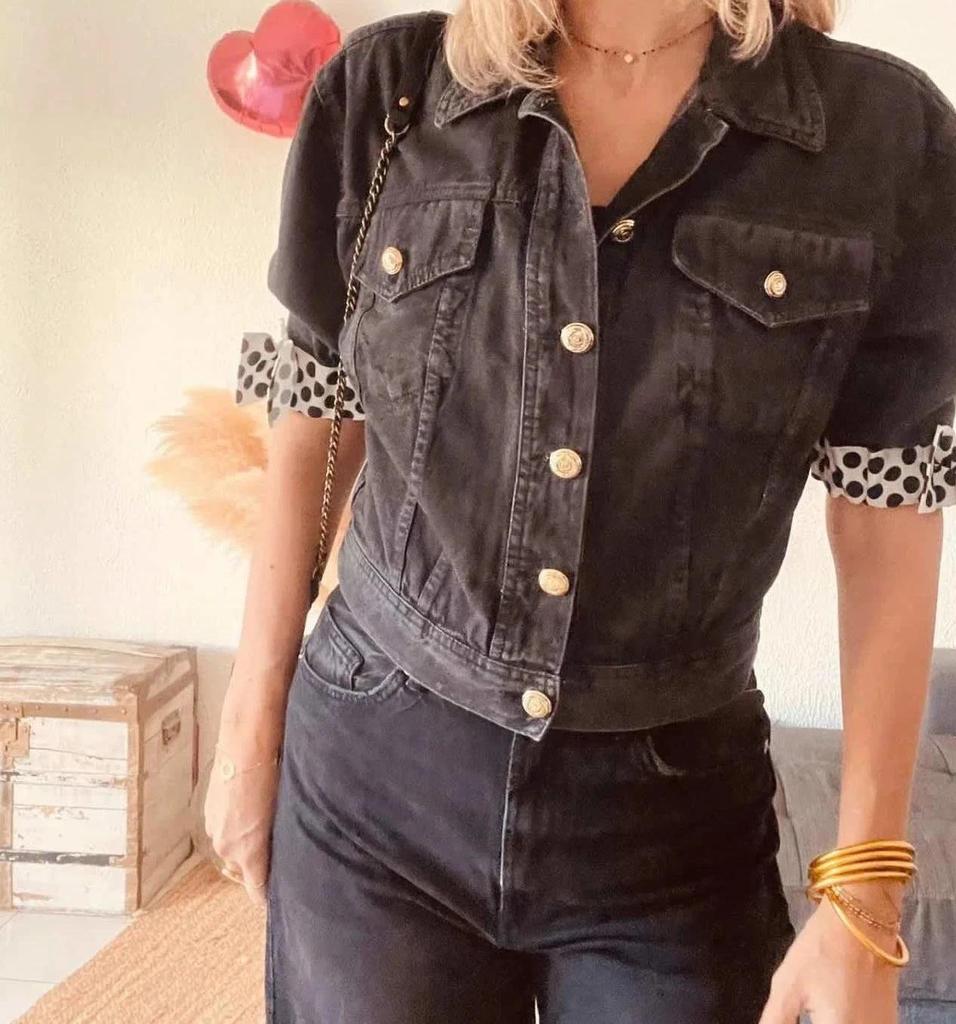 Veste denim Moschino Jeans – Taille 40