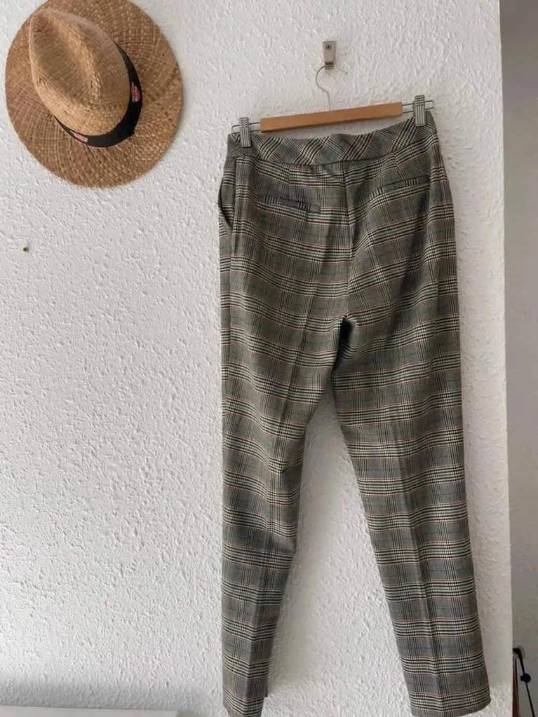 Pantalon tailleur à carreaux Mango – Taille 38