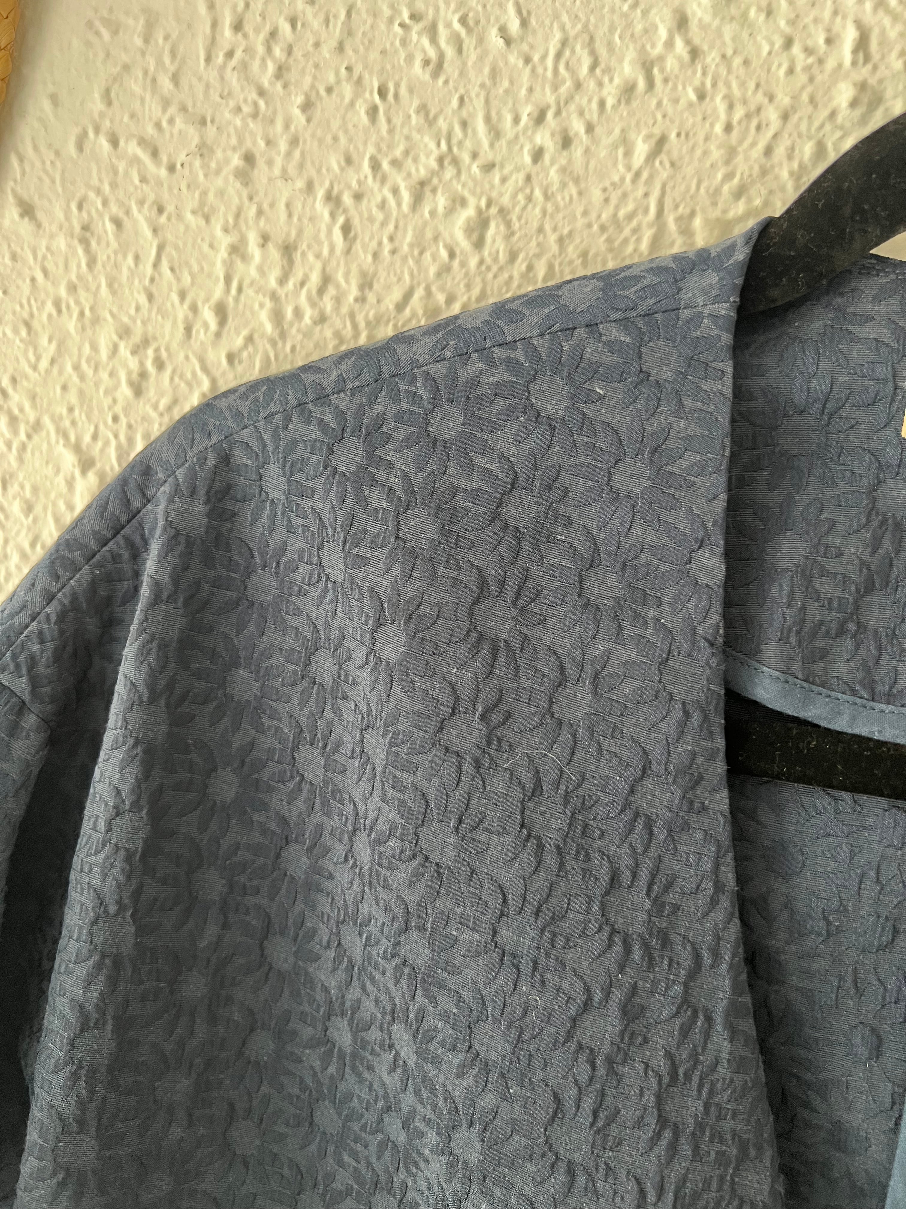 Veste cintrée bohème bleu marine Nice Things – Taille 36