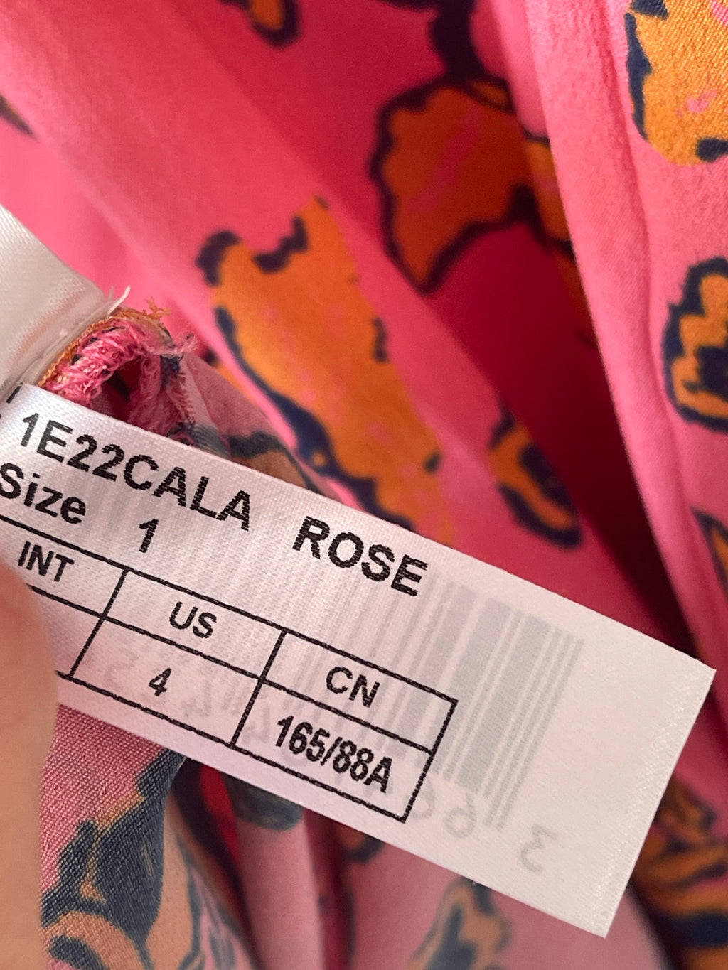 Robe fleurie bohème rose ba&sh – Taille 36