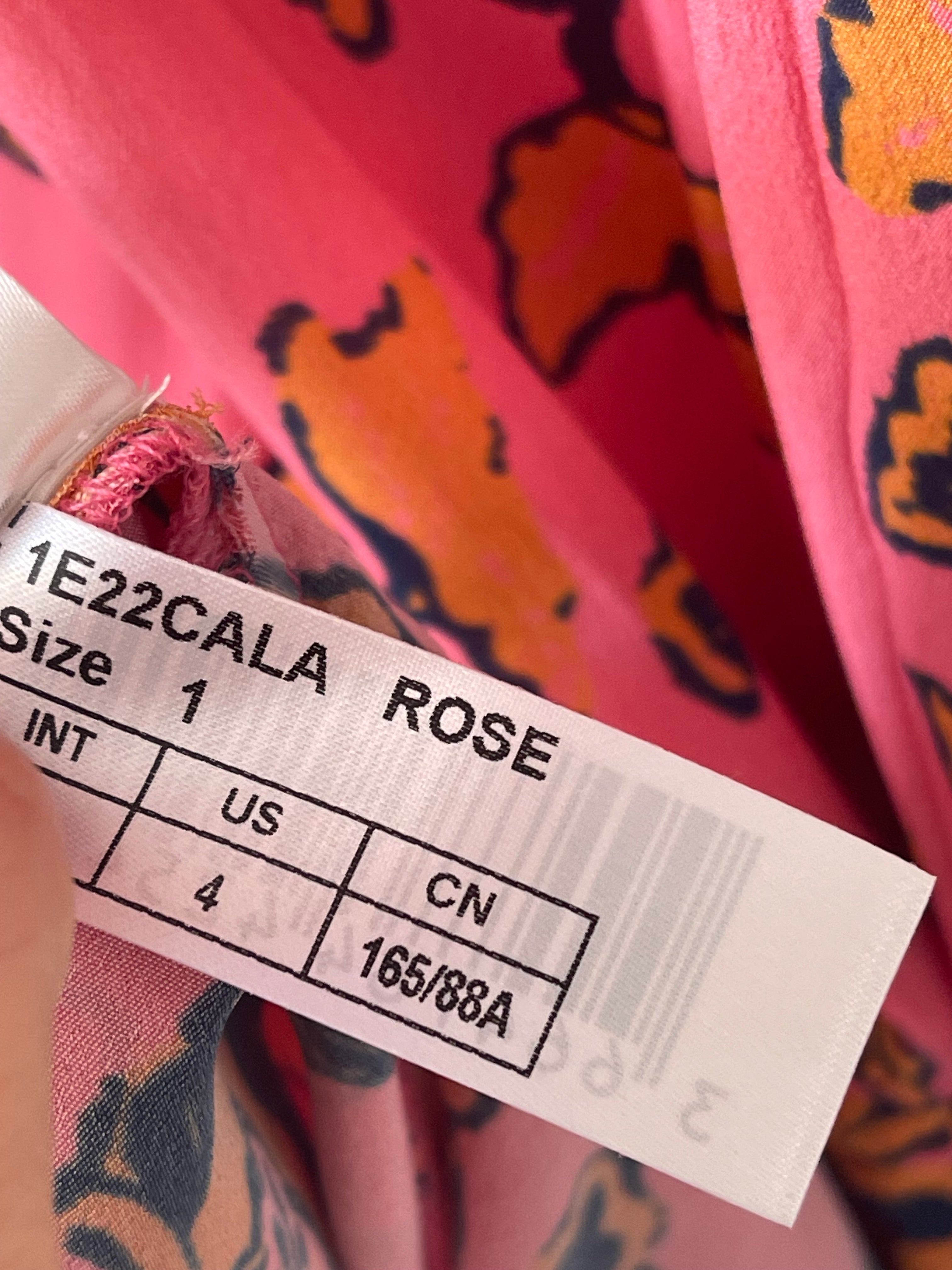 Robe fleurie bohème rose ba&sh – Taille 36
