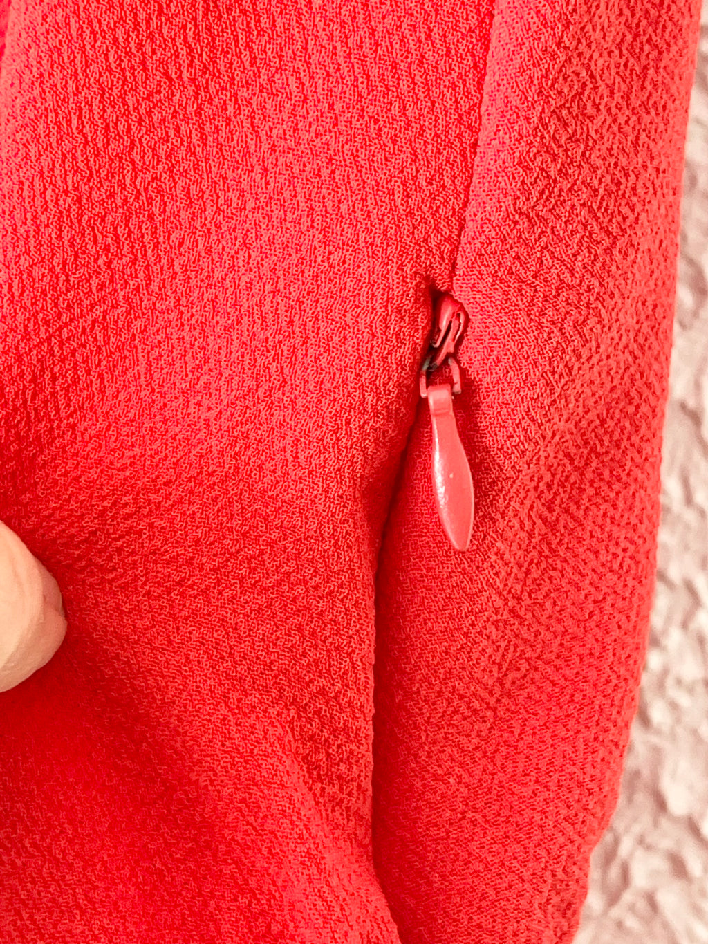 Combishort dentelle ajourée rouge Opullence – Taille 36
