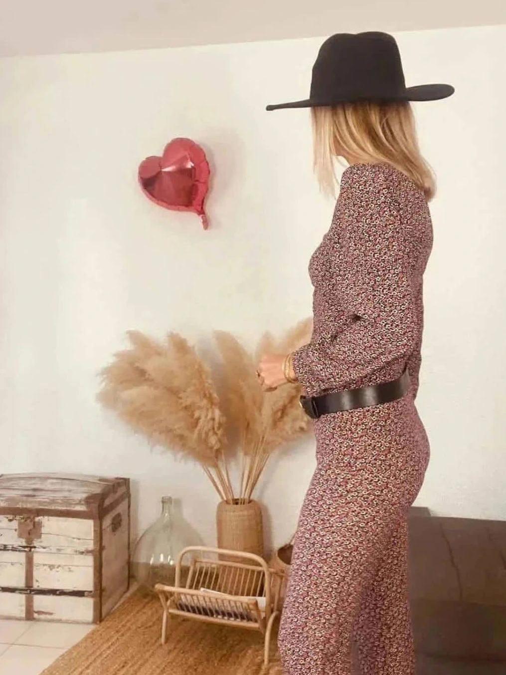 Combinaison fleurie Rouje - Taille 38