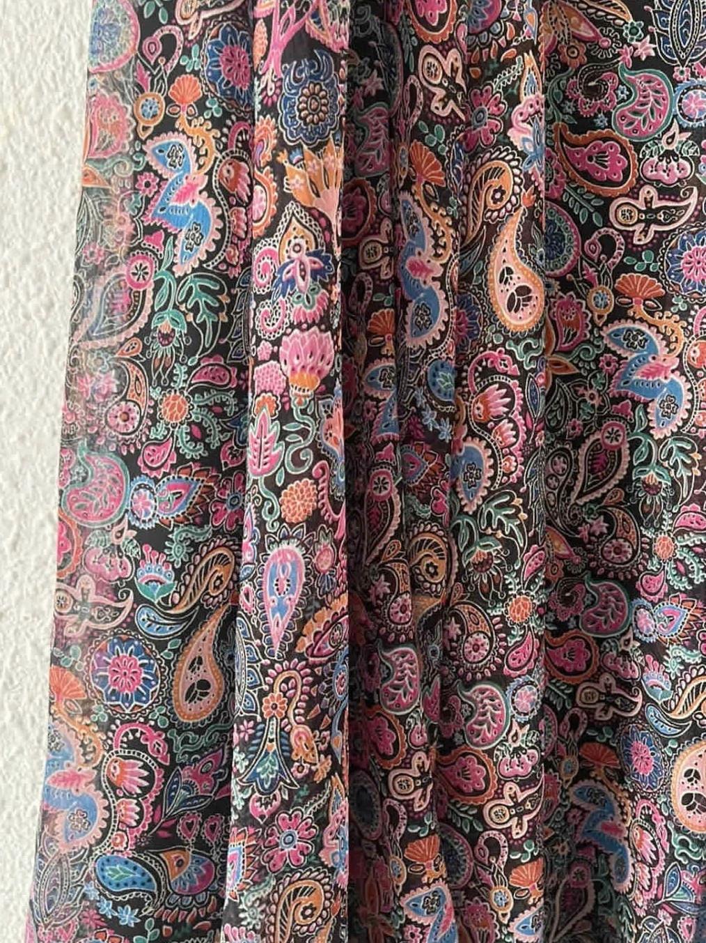 Jupe longue Zadig & Voltaire Joyo Mandala – T36