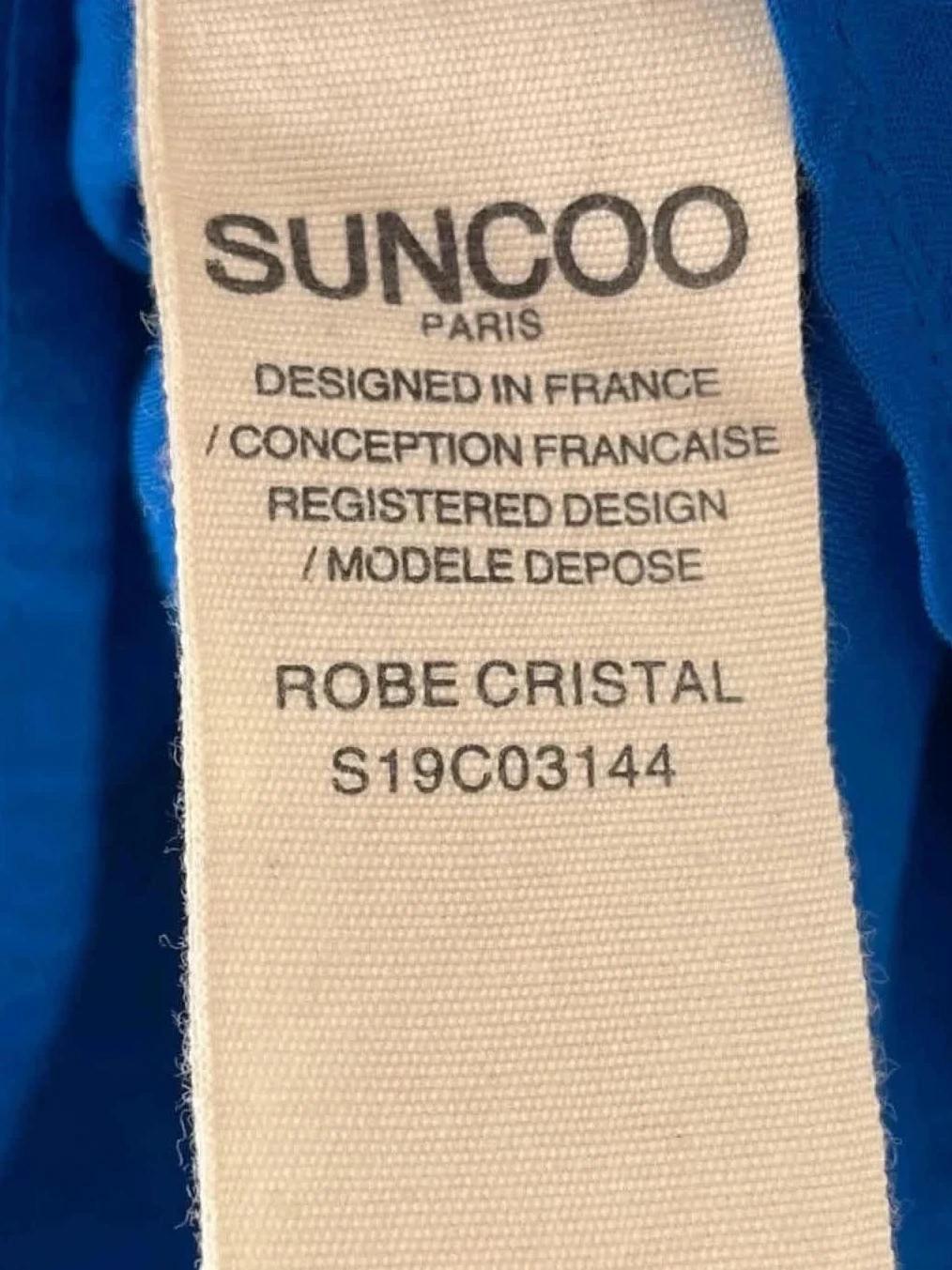Robe courte bleue Suncoo Paris - Taille 1