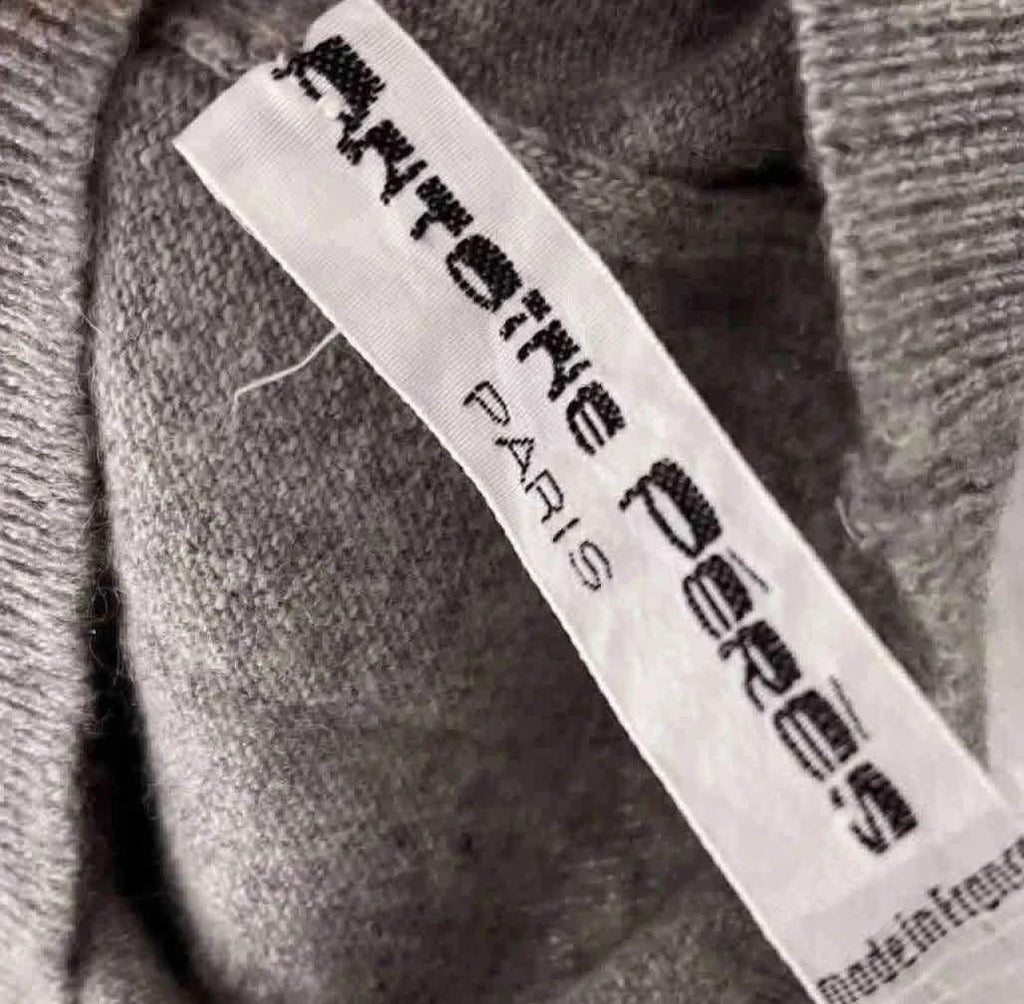 Pull col roulé cachemire gris – Antoine Pérès Paris – Taille 34/36 -b-250926-4217