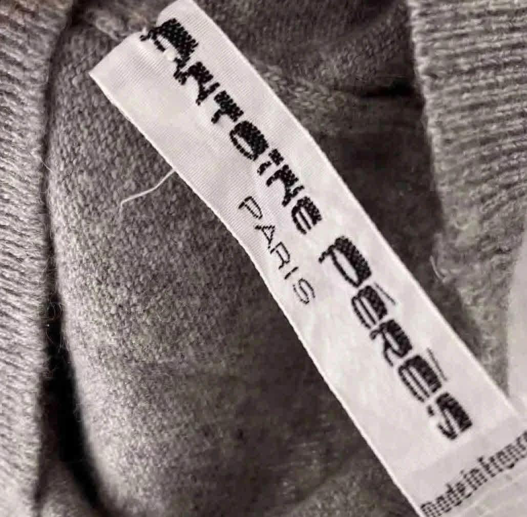 Pull col roulé cachemire gris – Antoine Pérès Paris – Taille 34/36 -b-250926-4217