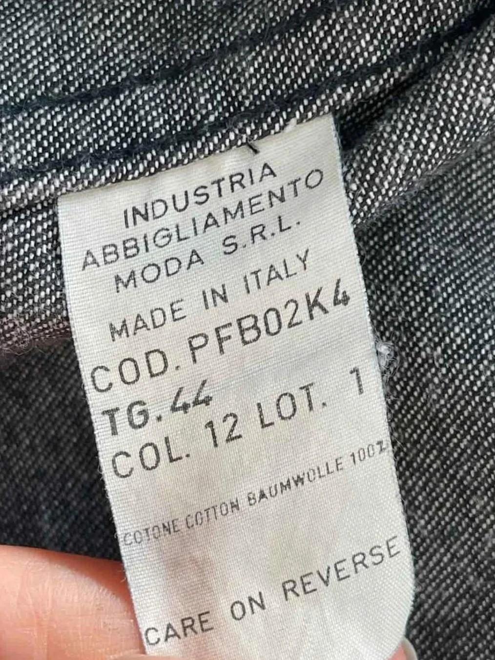 Veste denim Moschino Jeans – Taille 40