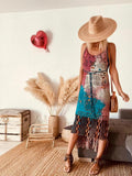 Robe Save the Queen imprimée graphique - Taille L