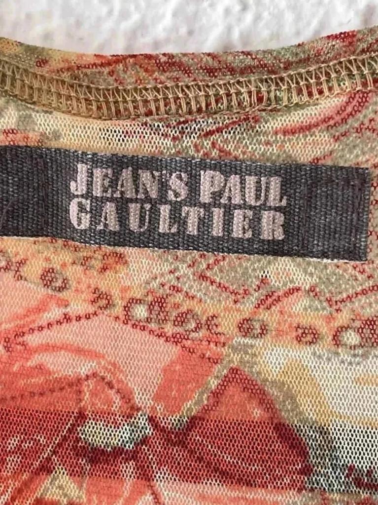 Débardeur mesh Jean Paul Gaultier – Taille L It 40 -b-251022-4336