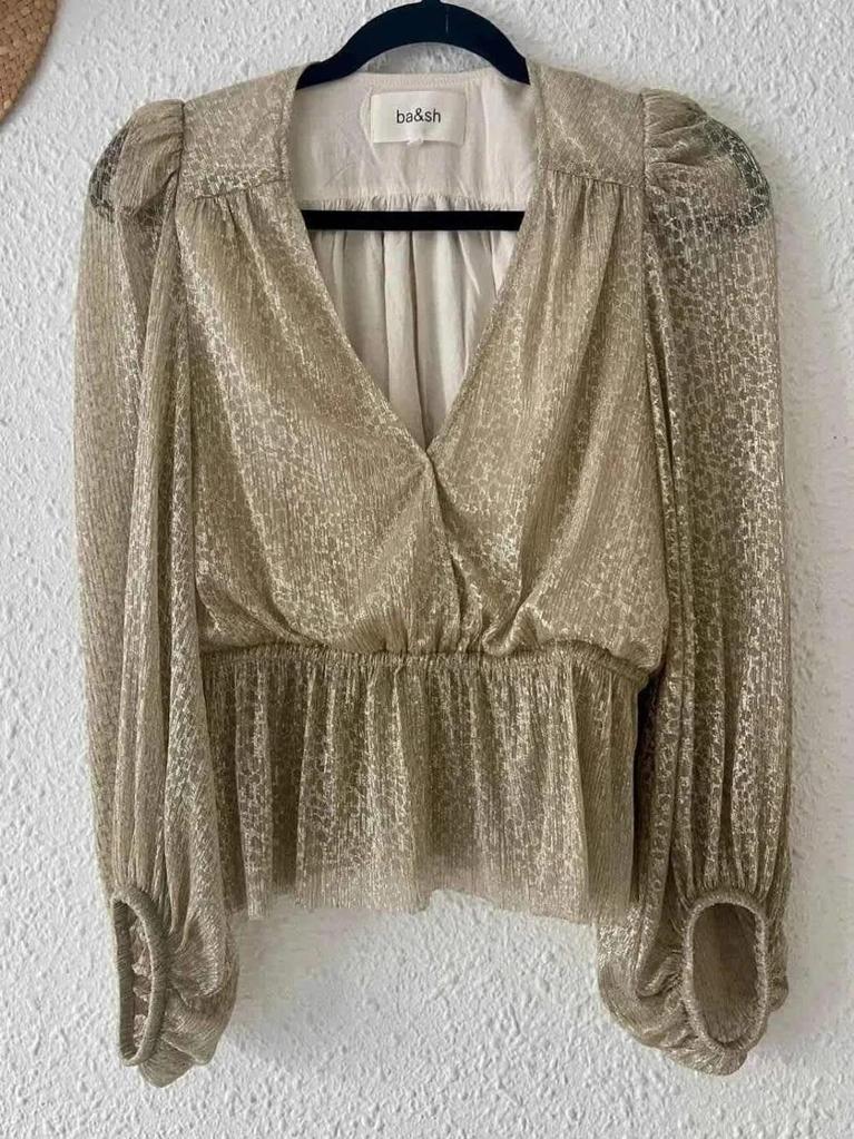 Top ba&sh Gold – Taille 1