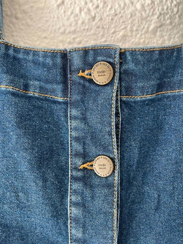Robe en jean Maje boutonnée – Taille 1 - B-260203-4364