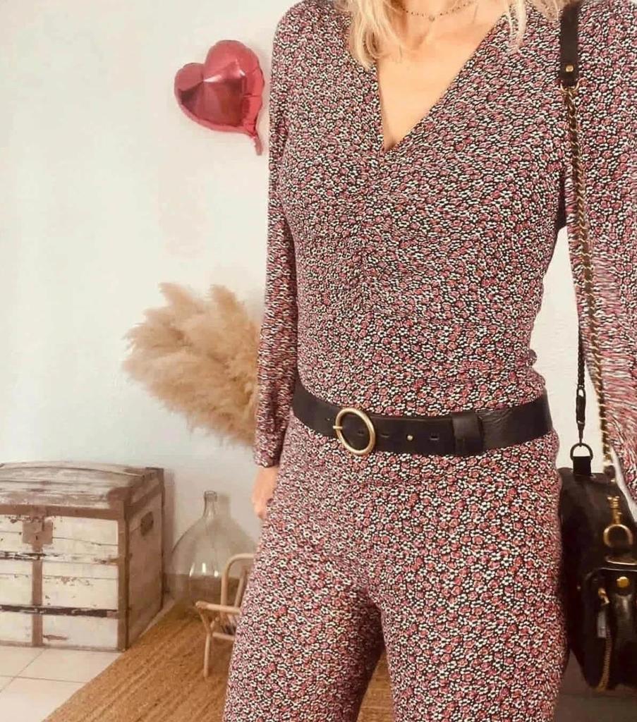Combinaison fleurie Rouje - Taille 38