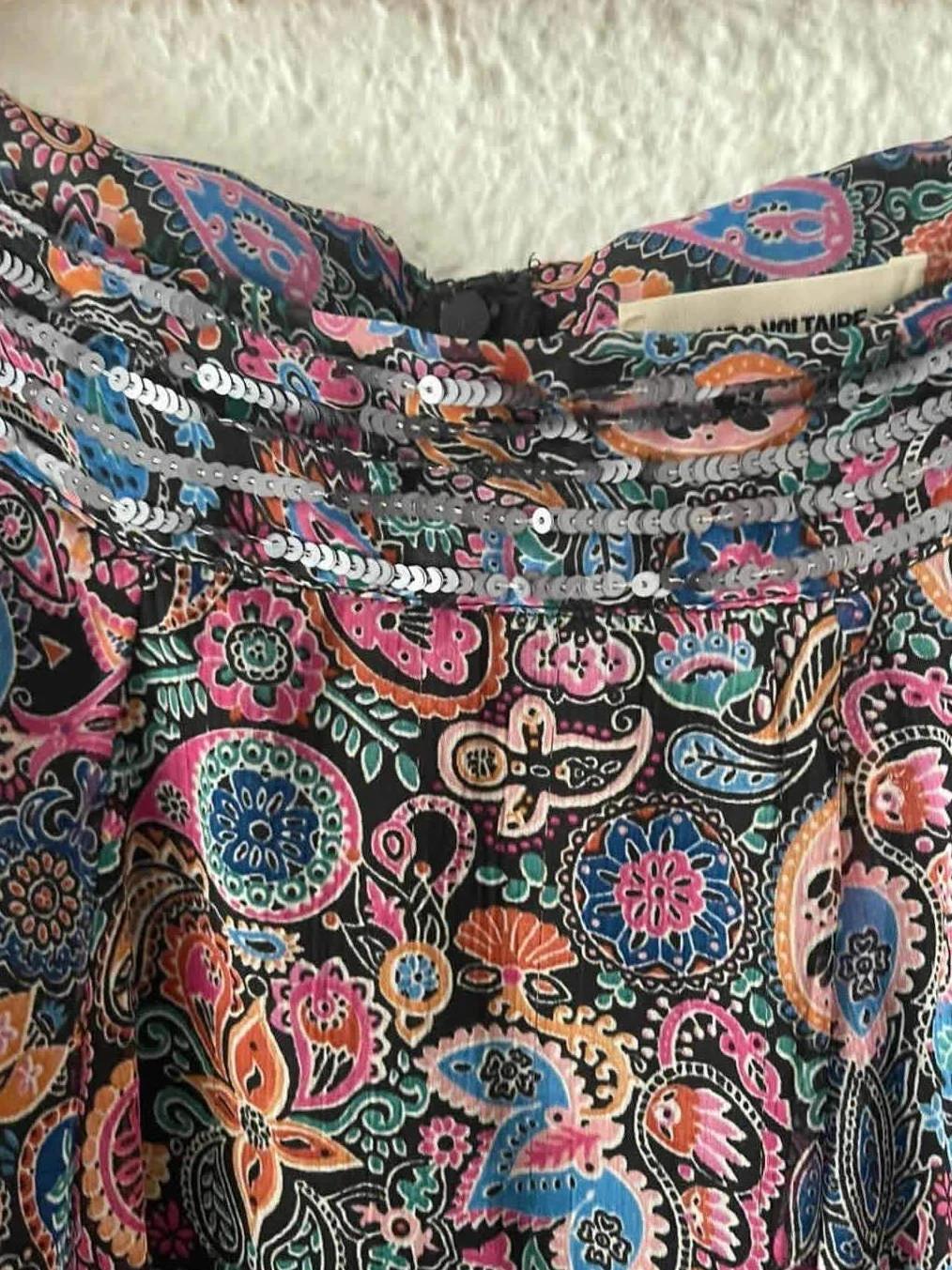 Jupe longue Zadig & Voltaire Joyo Mandala – T36