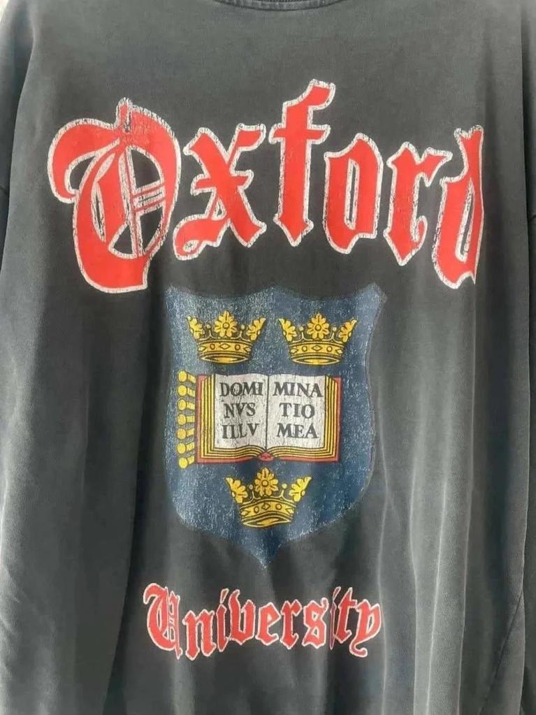 Sweat noir “oxford University” - Bershka 36 - B-231117-2650