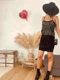 Jupe noire plissée soie Maje – Taille 38