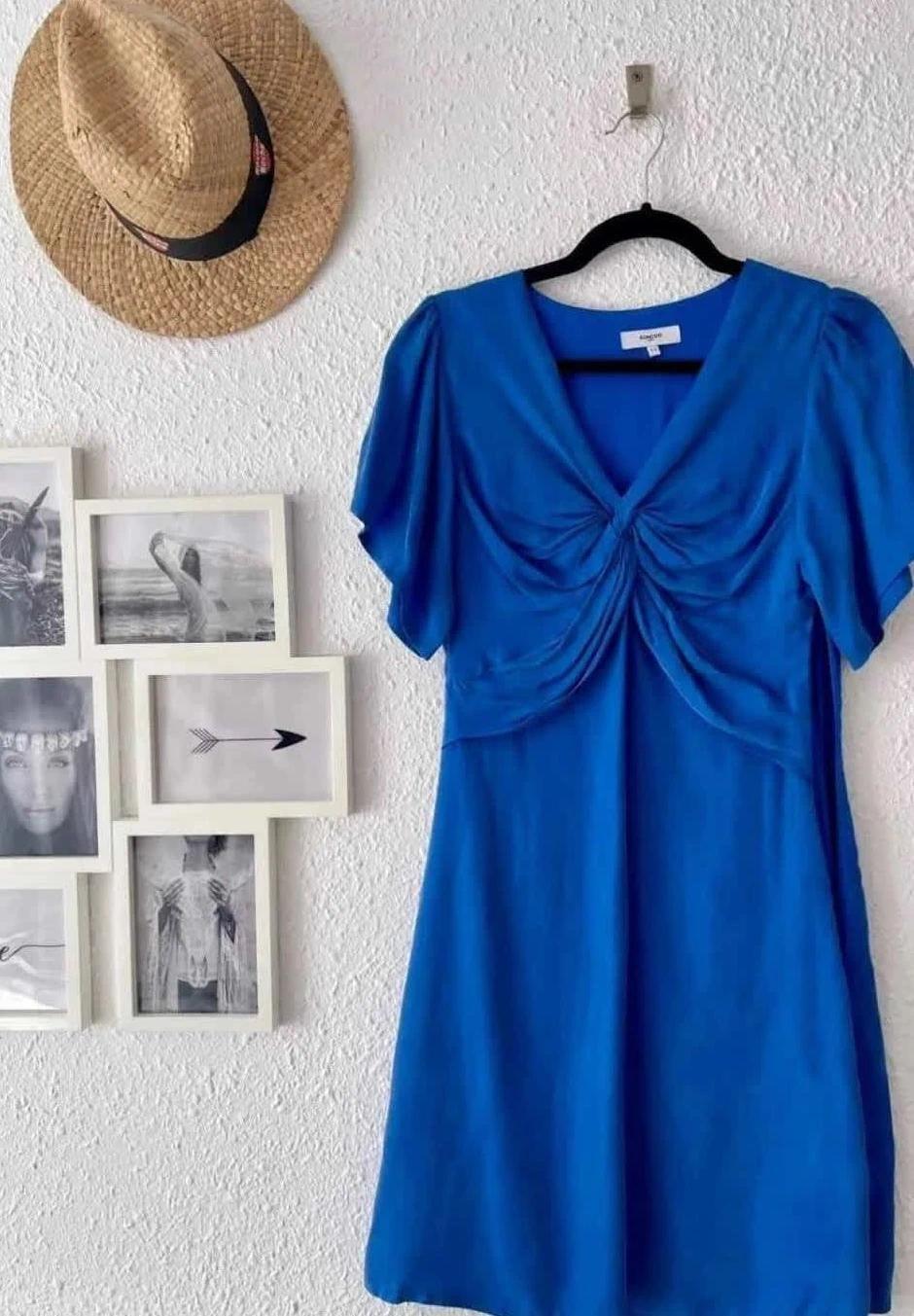 Robe courte bleue Suncoo Paris - Taille 1