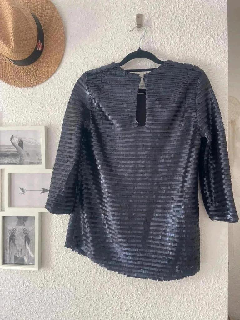 Blouse à sequins marine Hipanema- Taille 1