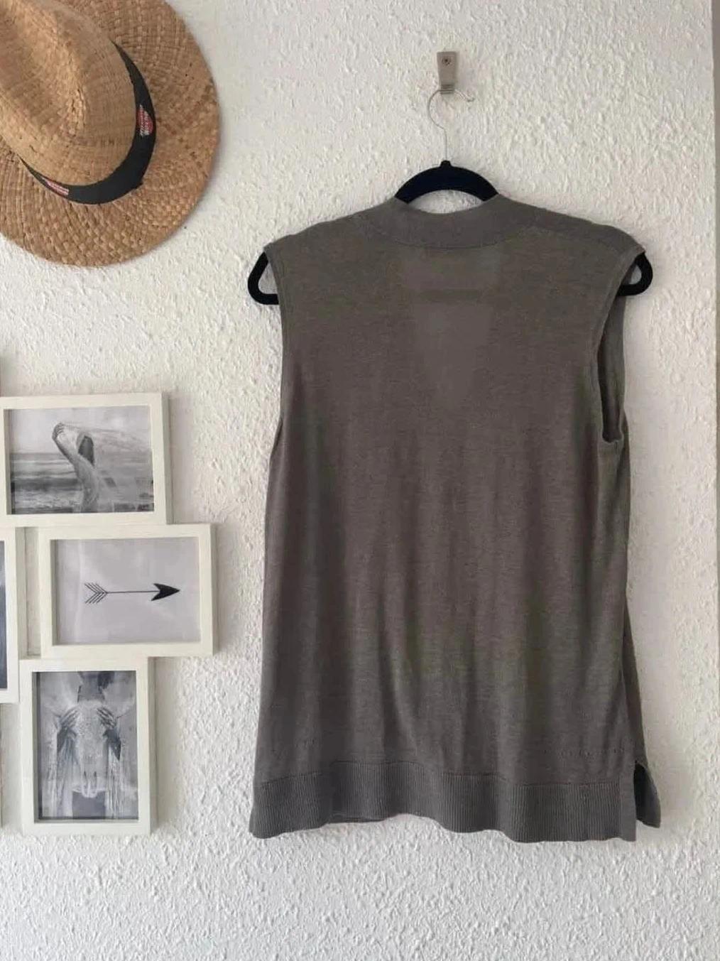 Top sans manches en lin Zapa – Taille 38