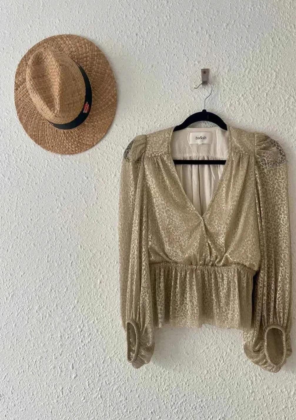 Top ba&sh Gold – Taille 1