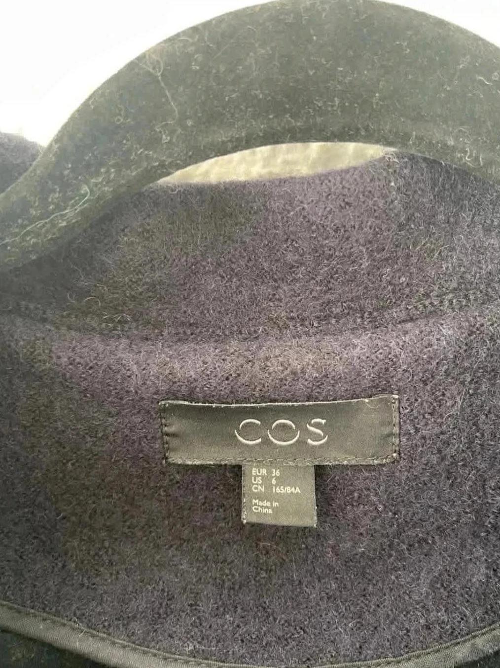 Manteau long en laine Cos – Taille 36 - B-250917-4181
