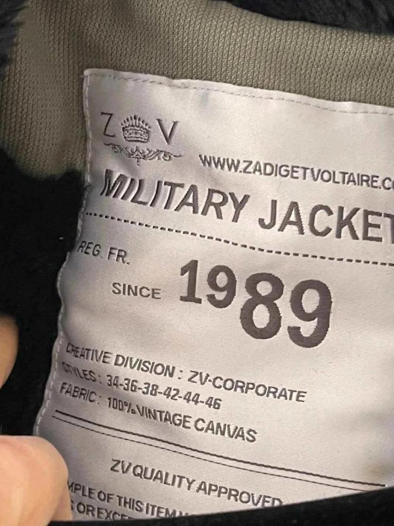 Parka militaire Zadig & Voltaire – Taille S - B-260104-4346