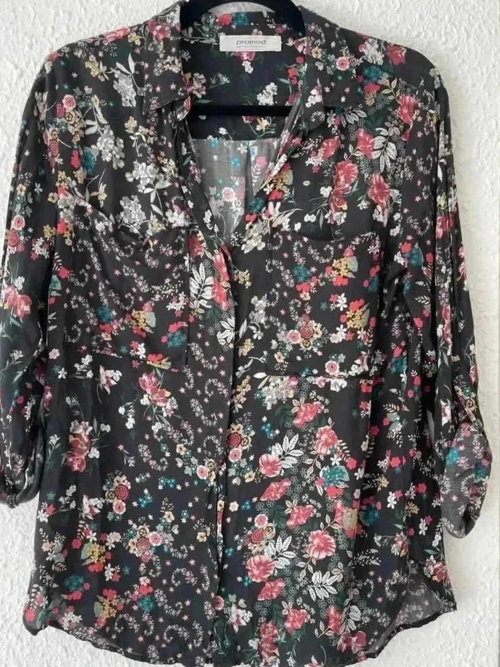 Chemise fluide fleurie Promod – Taille 36