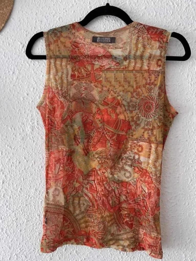 Débardeur mesh Jean Paul Gaultier – Taille L It 40 -b-251022-4336