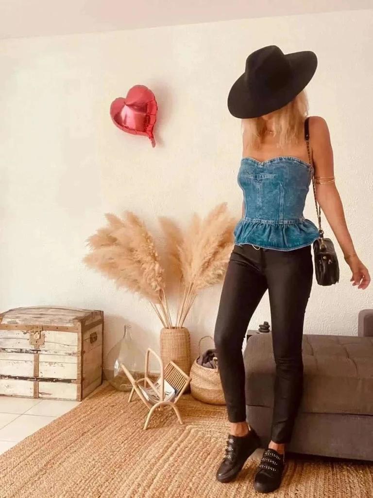 Top bustier denim Isabel Marant Étoile – Taille 40