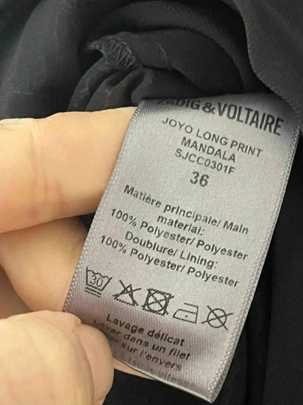 Jupe longue Zadig & Voltaire Joyo Mandala – T36