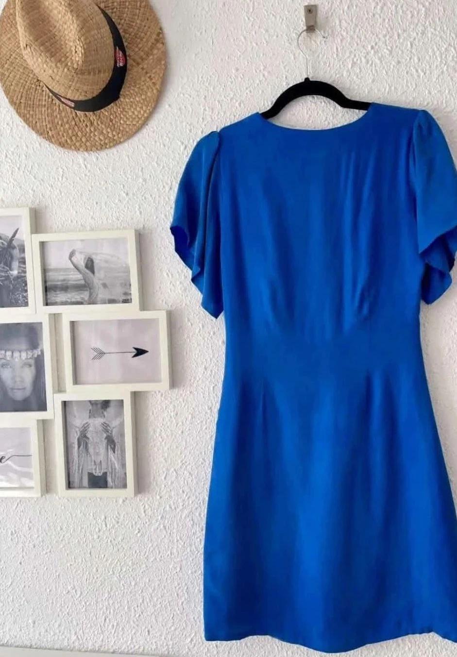 Robe courte bleue Suncoo Paris - Taille 1