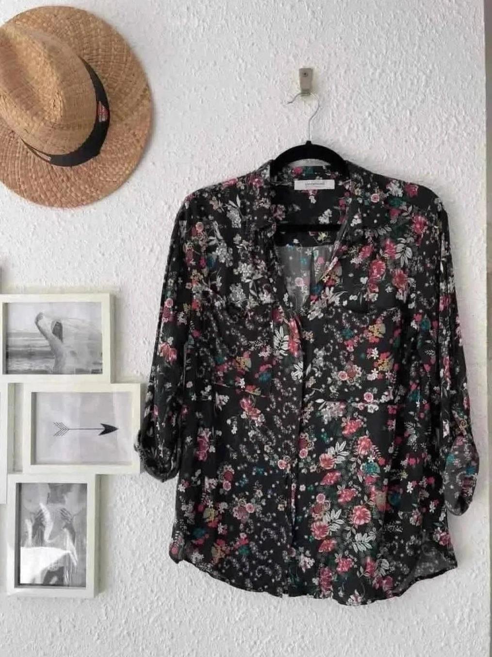 Chemise fluide fleurie Promod – Taille 36